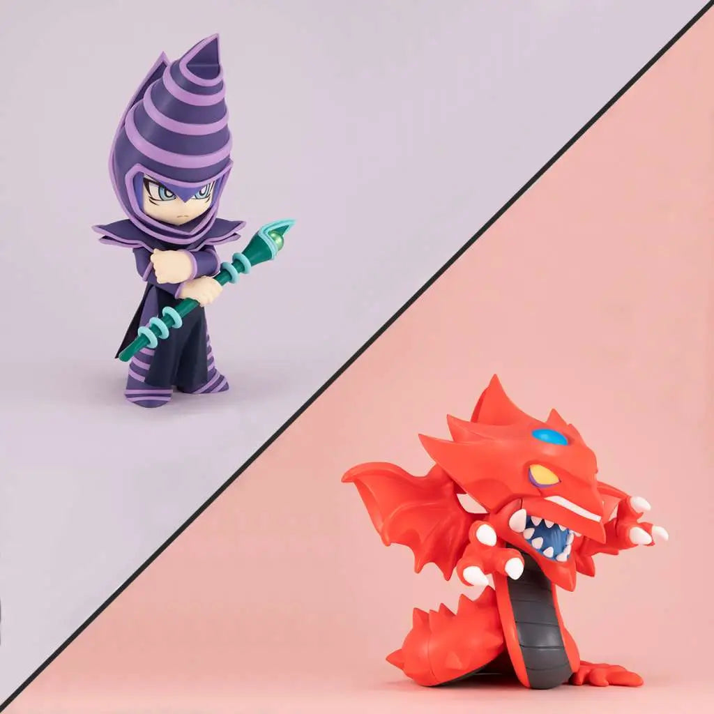 MEGATOON YU-GI-OH DARK MAGICIAN & SLIFER WITH GIFT SET