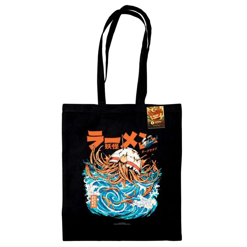ILUSTRATA DARK RAMEN TOTE Bolsa Frikytopia