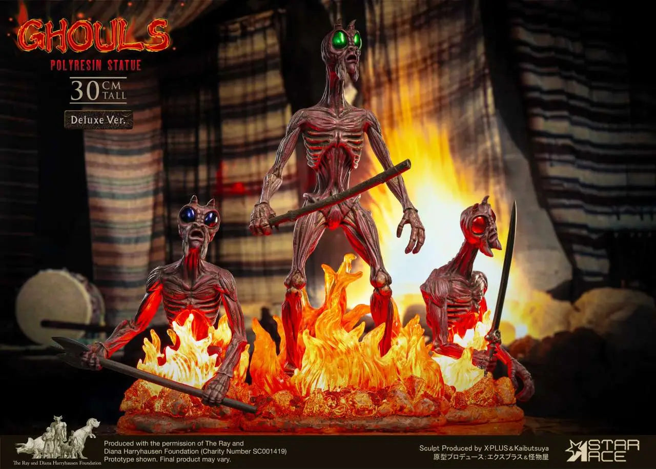RAY HARRYHOUSEN GHOULS DELUXE Estatua Frikytopia
