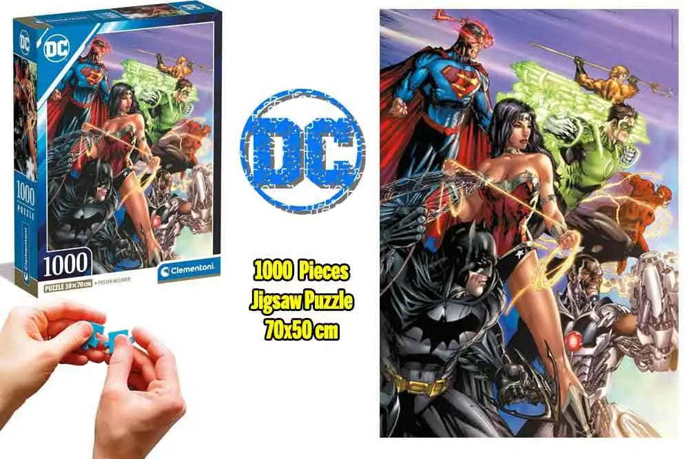 DC Comics: Justice League - Jigsaw Puzle 1000 Pcs Frikytopia