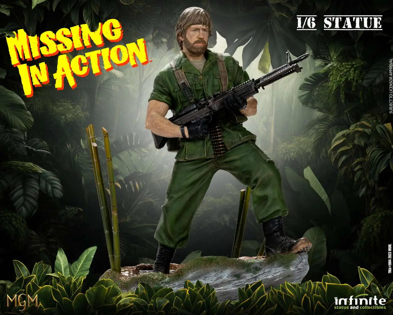 MISSING IN ACTION 1/6 Estatua Frikytopia