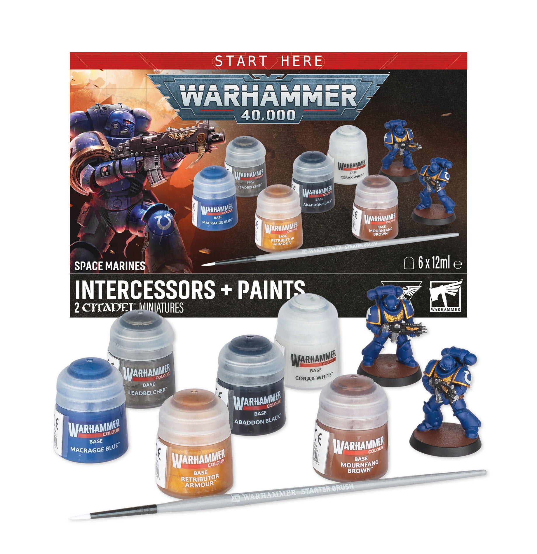 S/MARINES + PAINTS ENG/SPA/PORT/LATV/ROM