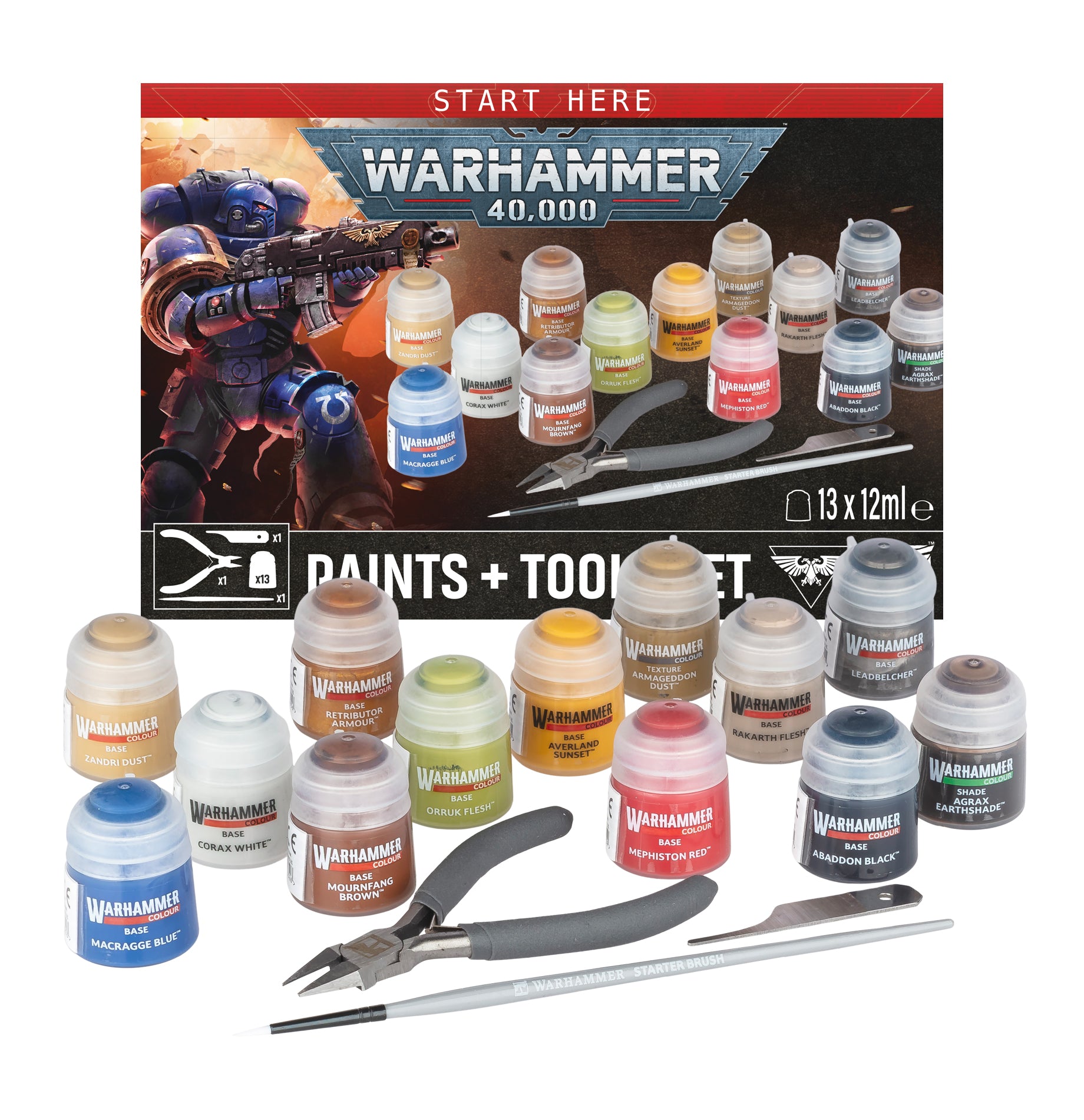 40K PAINTS + TOOLS ENG/SPA/PORT/LATV/ROM