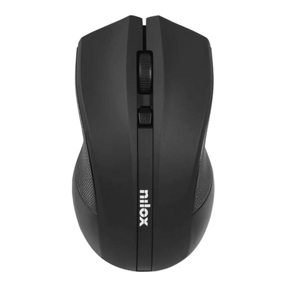 Mouse raton nilox mowi1001 wireless inalambrico 1600 dpi negro Frikytopia
