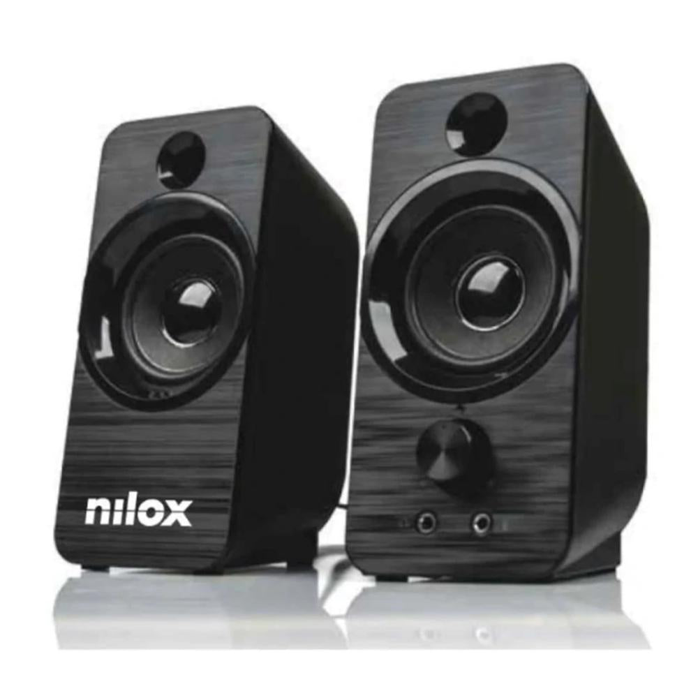 Altavoces pc nilox 2.0 6w negro Frikytopia