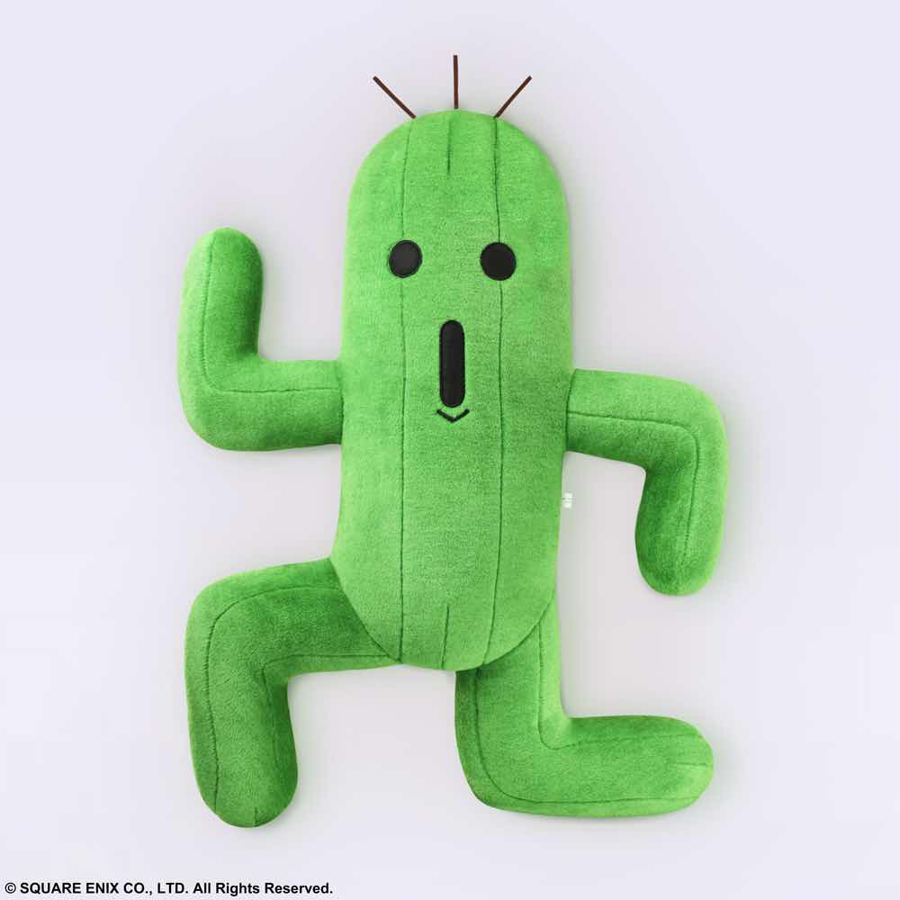 Peluche square enix final fantasy tamaño jumbo cactuar 40 cm Frikytopia