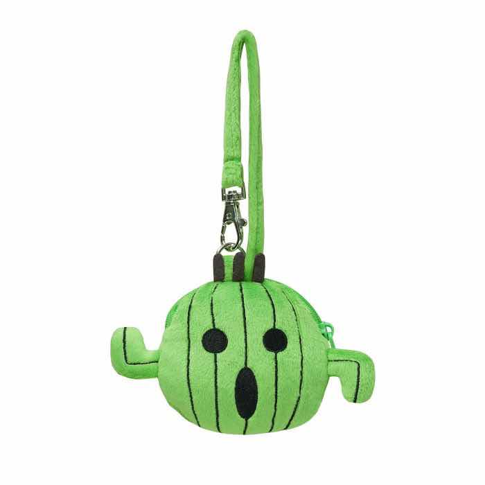 Peluche square enix final fantasy xiv heavensward cactuar pouch Frikytopia