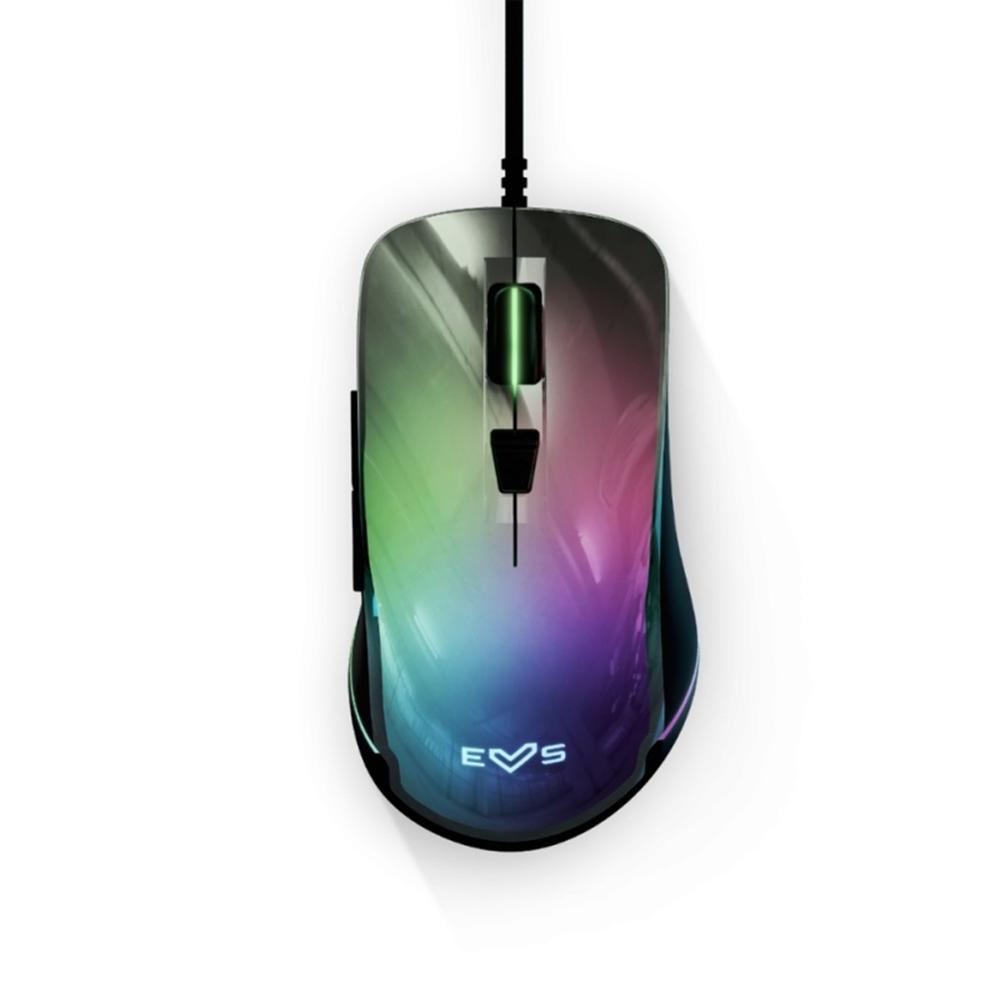 Mouse raton optico energy sistem esg m3 neon cable 1.5m -  6 botones -  7200 dpi -  rgb Frikytopia