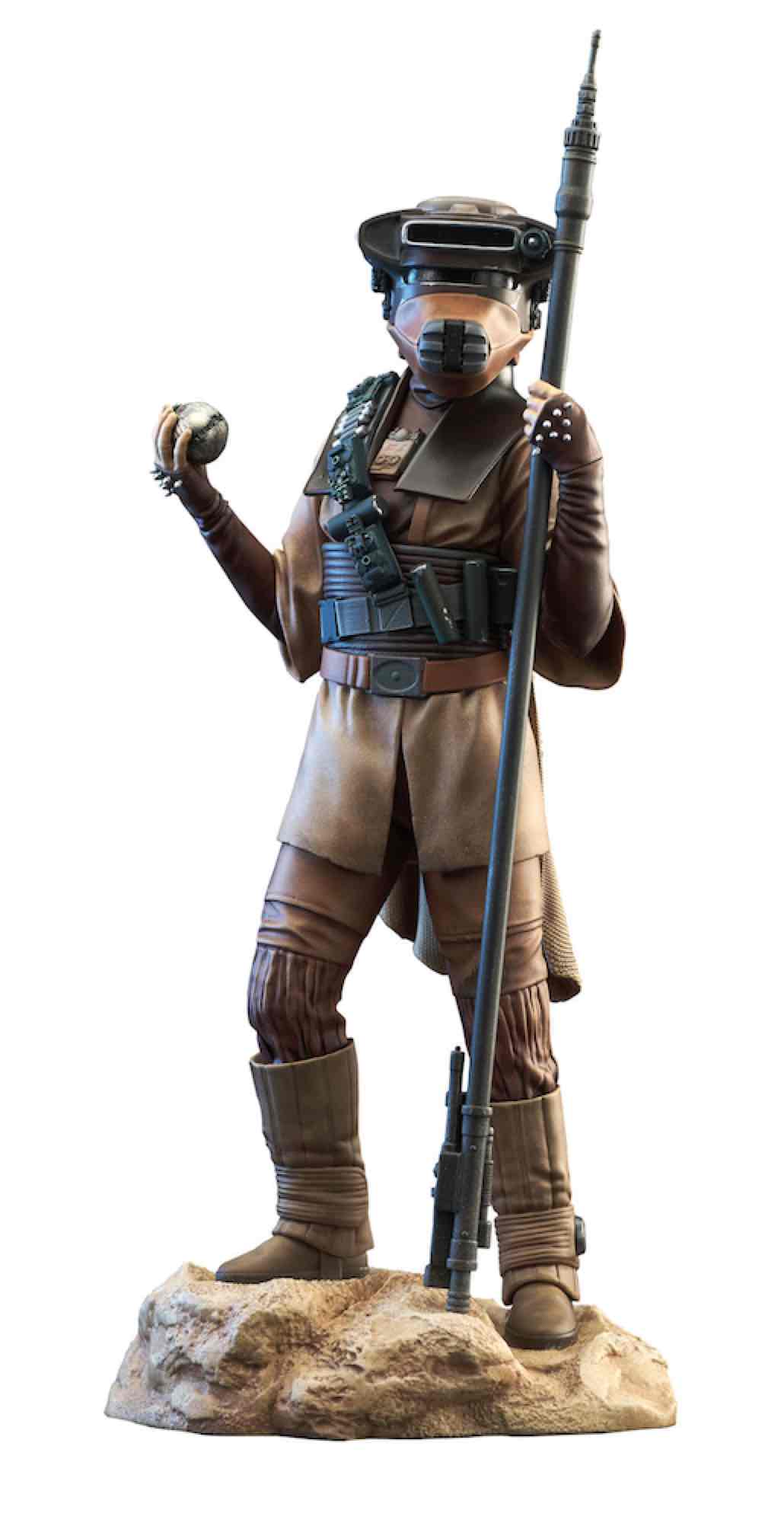 Figura diamond collection star wars el retorno del jedi leia disfrazada boushh