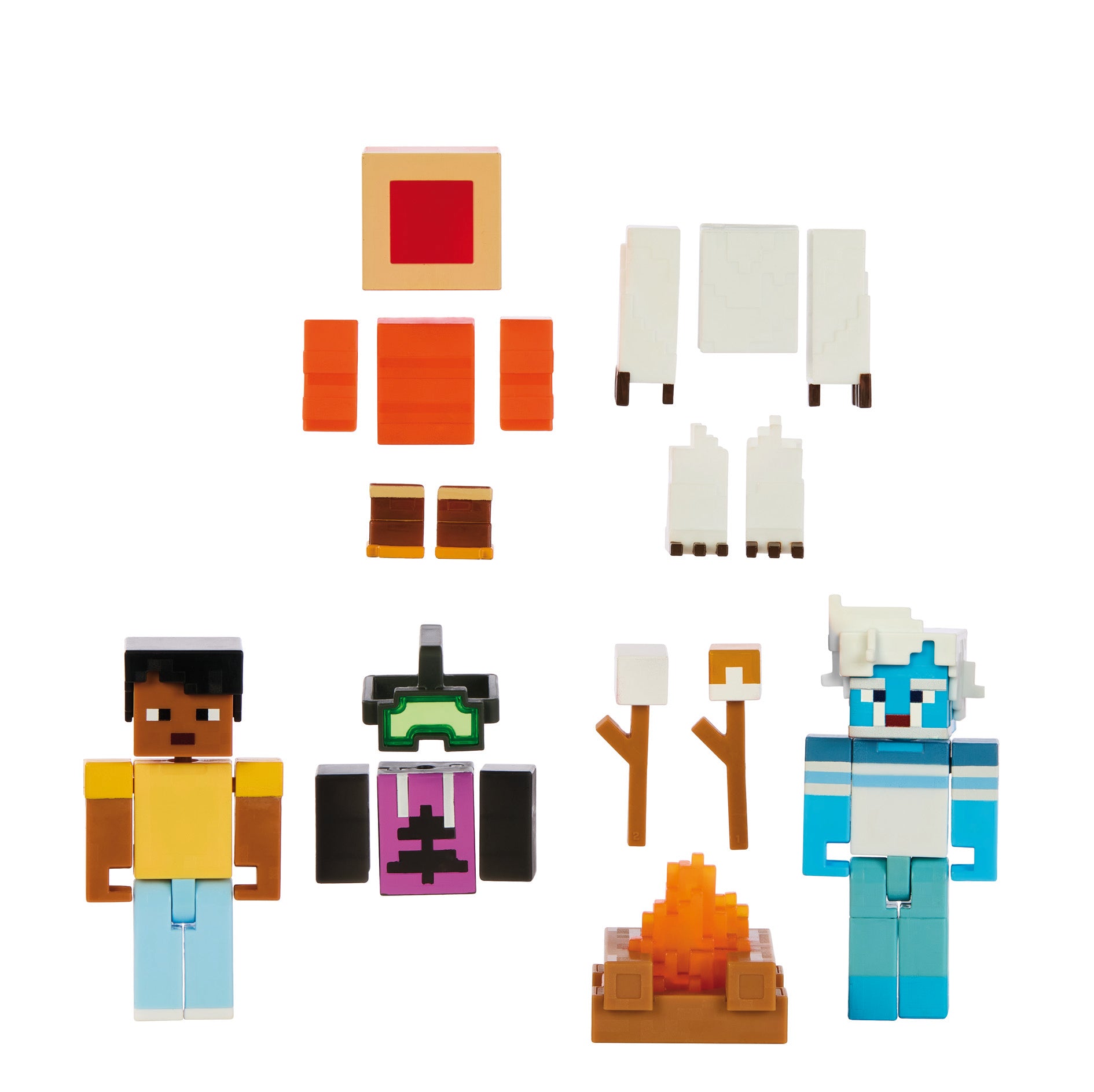 Figura mattel minecraft creator series susto del yeti Frikytopia