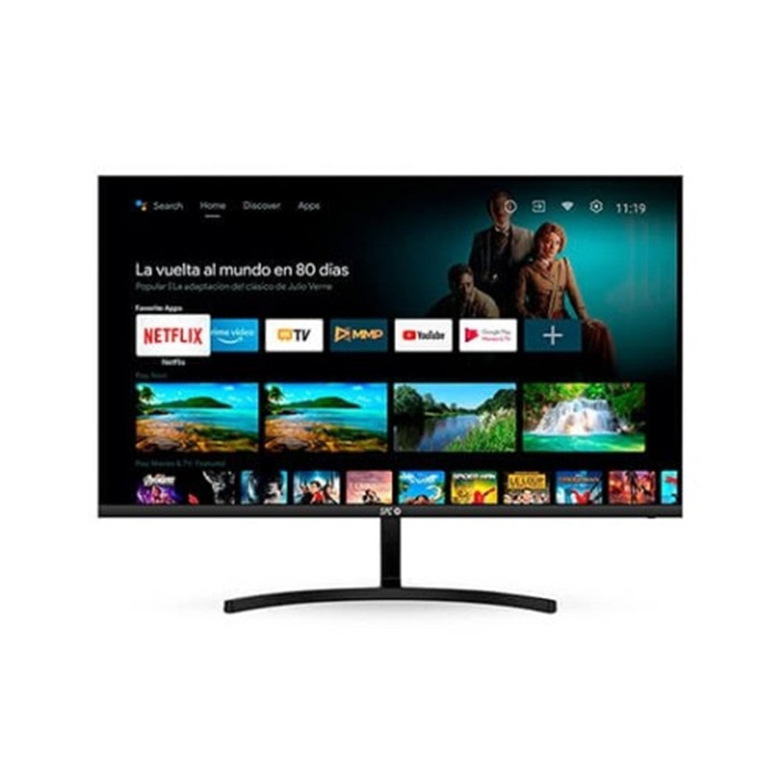 Monitor led 24 pulgadas spc 900024n smart - va - fhd - hdmi - usb - 60hz - 16ms