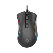 Ratón gaming phoenix void 12000 dpi de alto rendimiento negro rgb usb