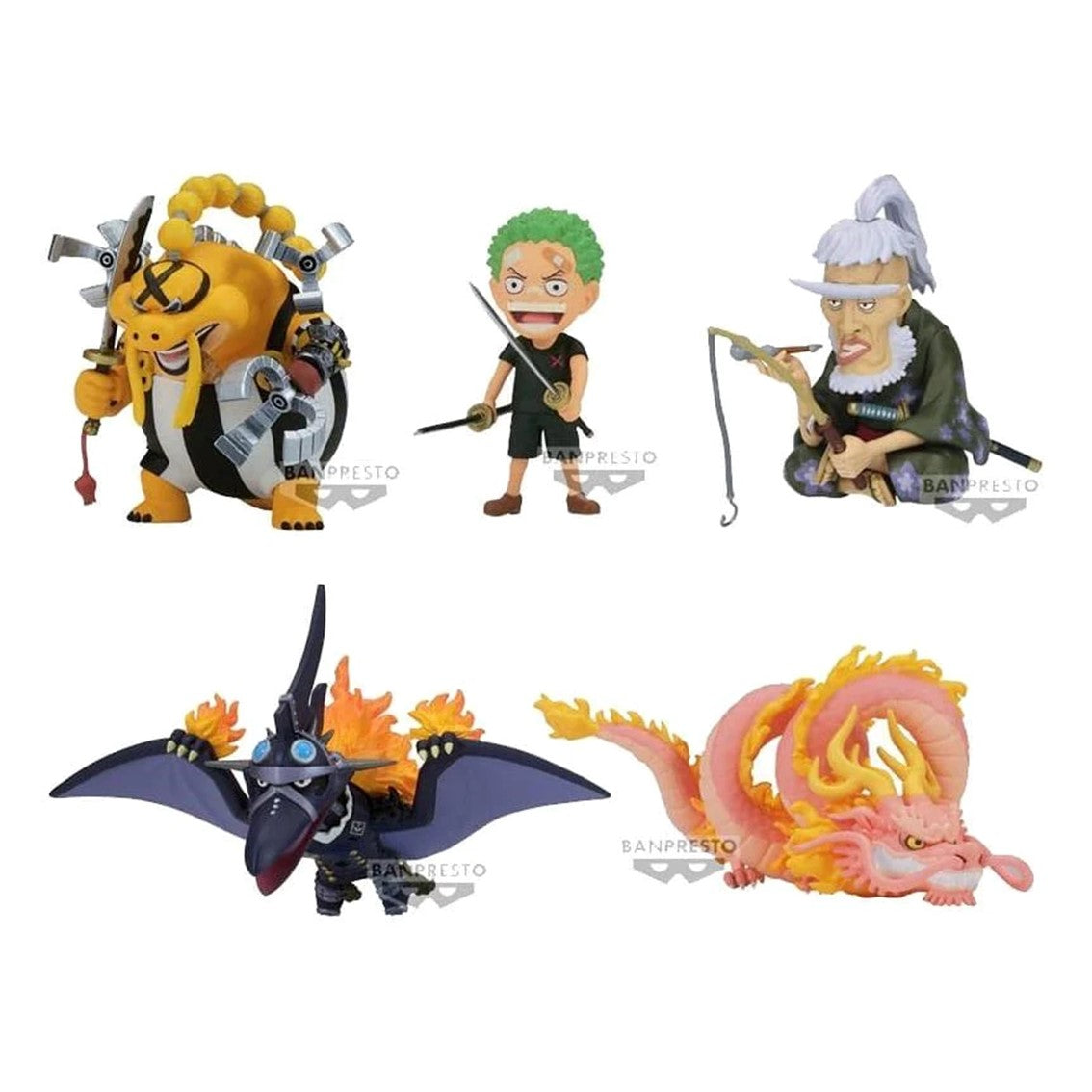 Figura banpresto one piece world collectable figure wanokuni onigashima