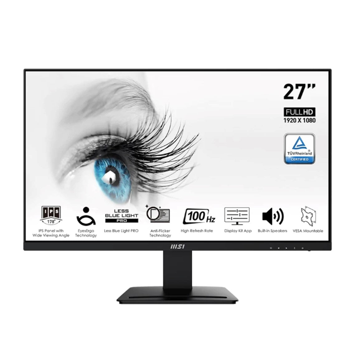 Monitor msi mp273a 27 pulgadas fhd 100hz Frikytopia