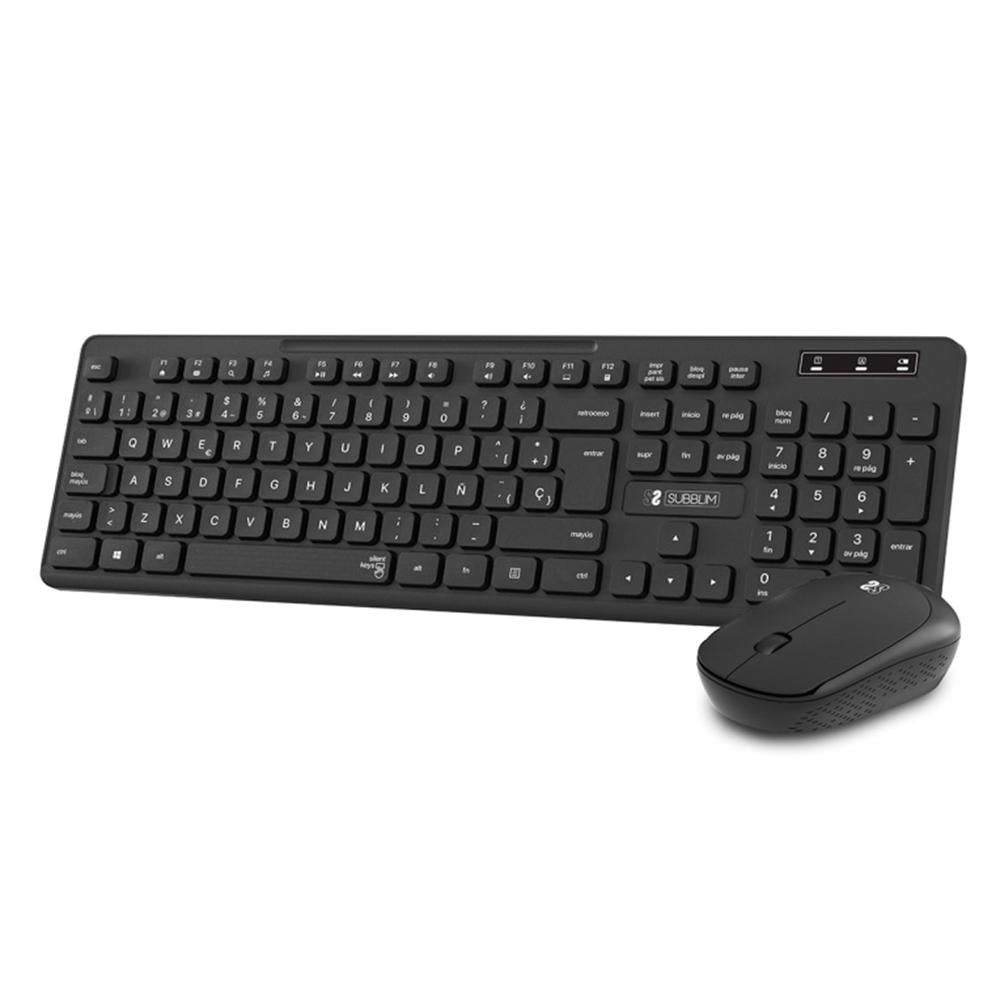 Teclado + raton subblim subkbc - cssw10 inalambrico Frikytopia