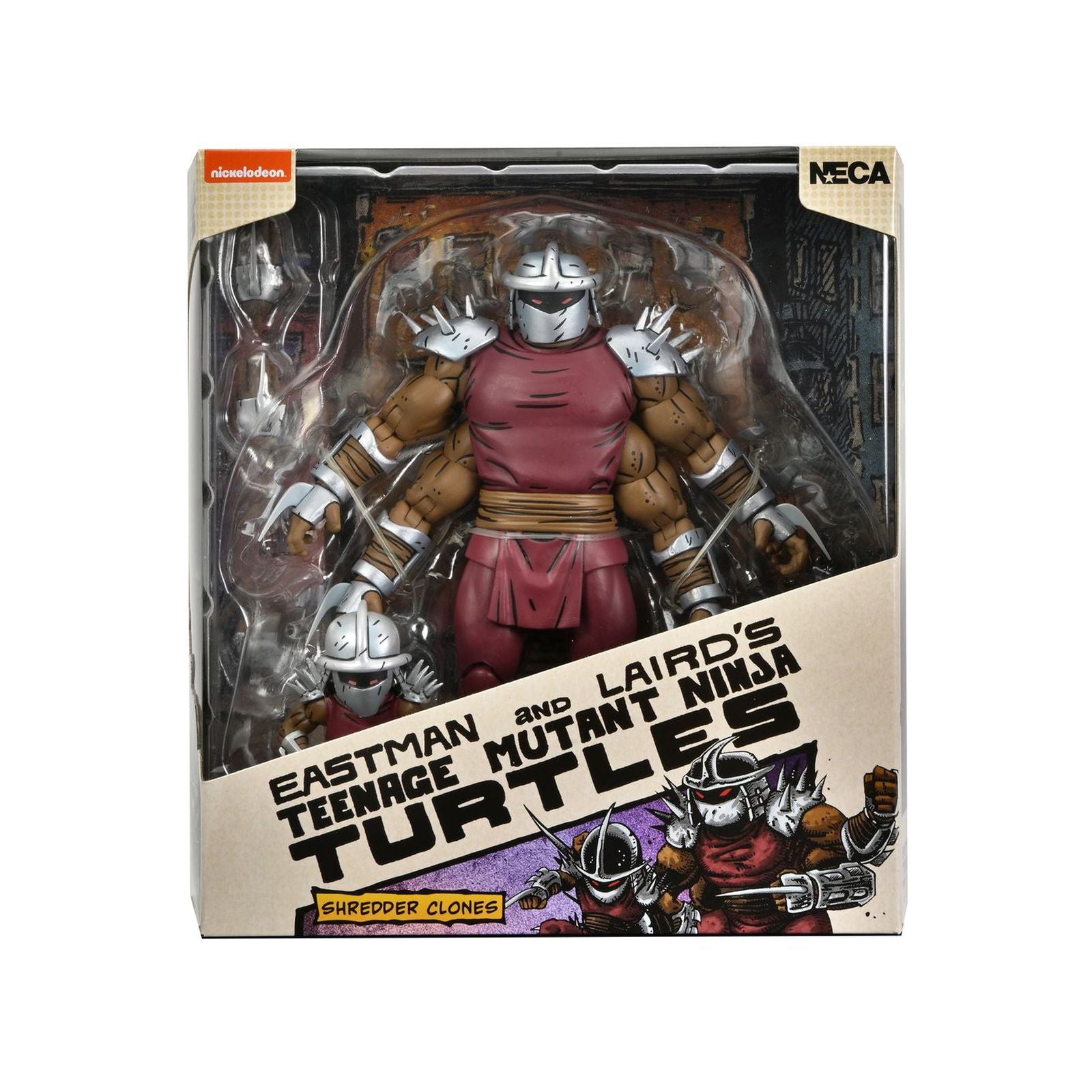 Figura neca tortugas ninja shredder clone & mini shredder Frikytopia