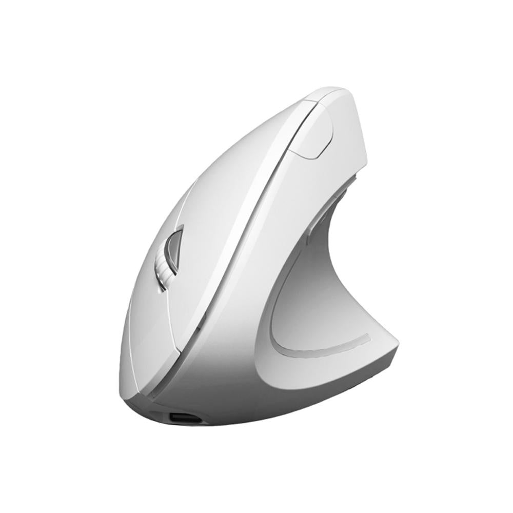 Raton inalambrico subblim glide vertical ergo blanco Frikytopia