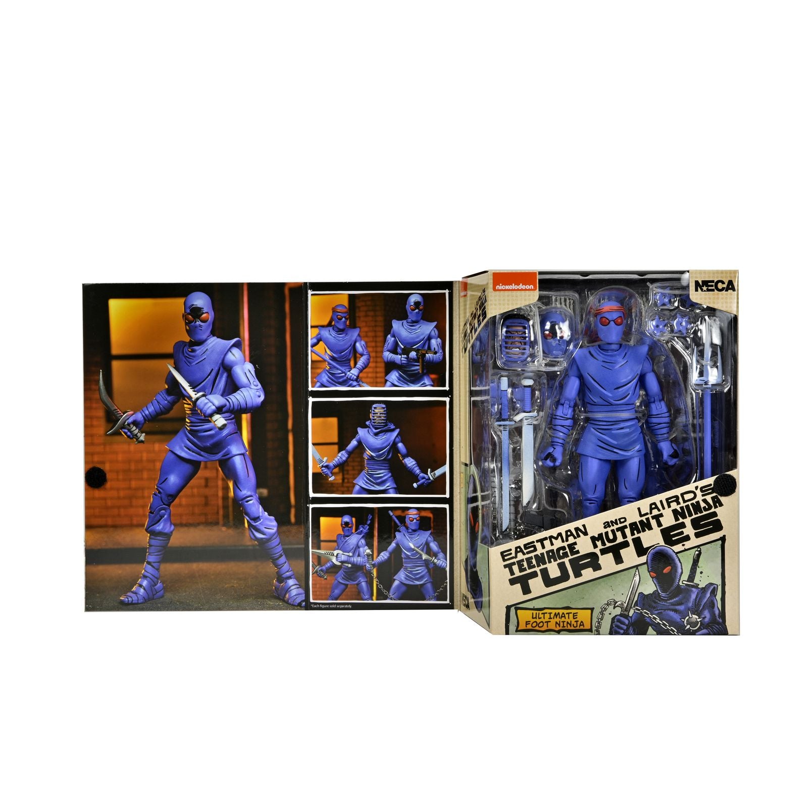Figura neca tortugas ninja (mirage comics) ultimate foot ninja Frikytopia