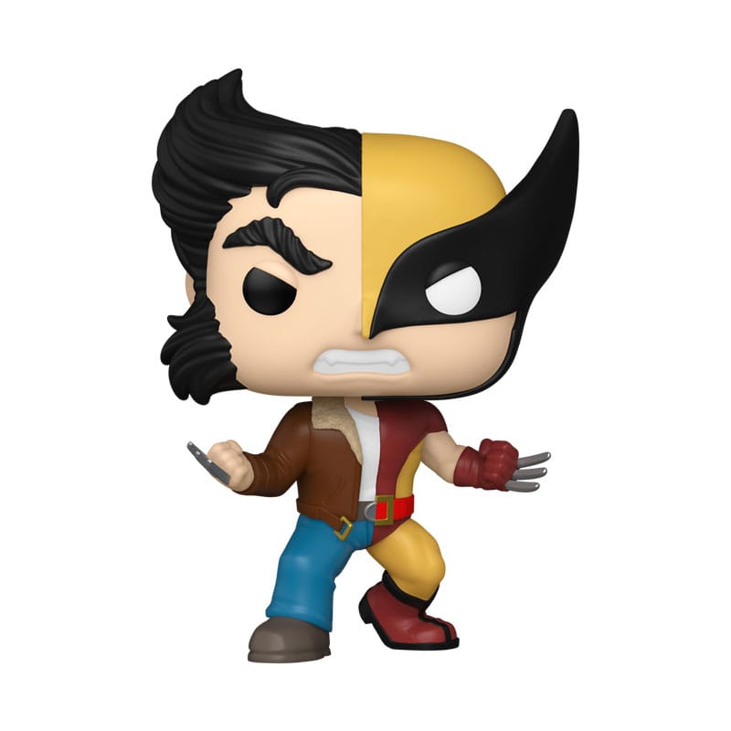 Marvel Figura POP! Vinyl Split Wolverine/Logan 9 cm