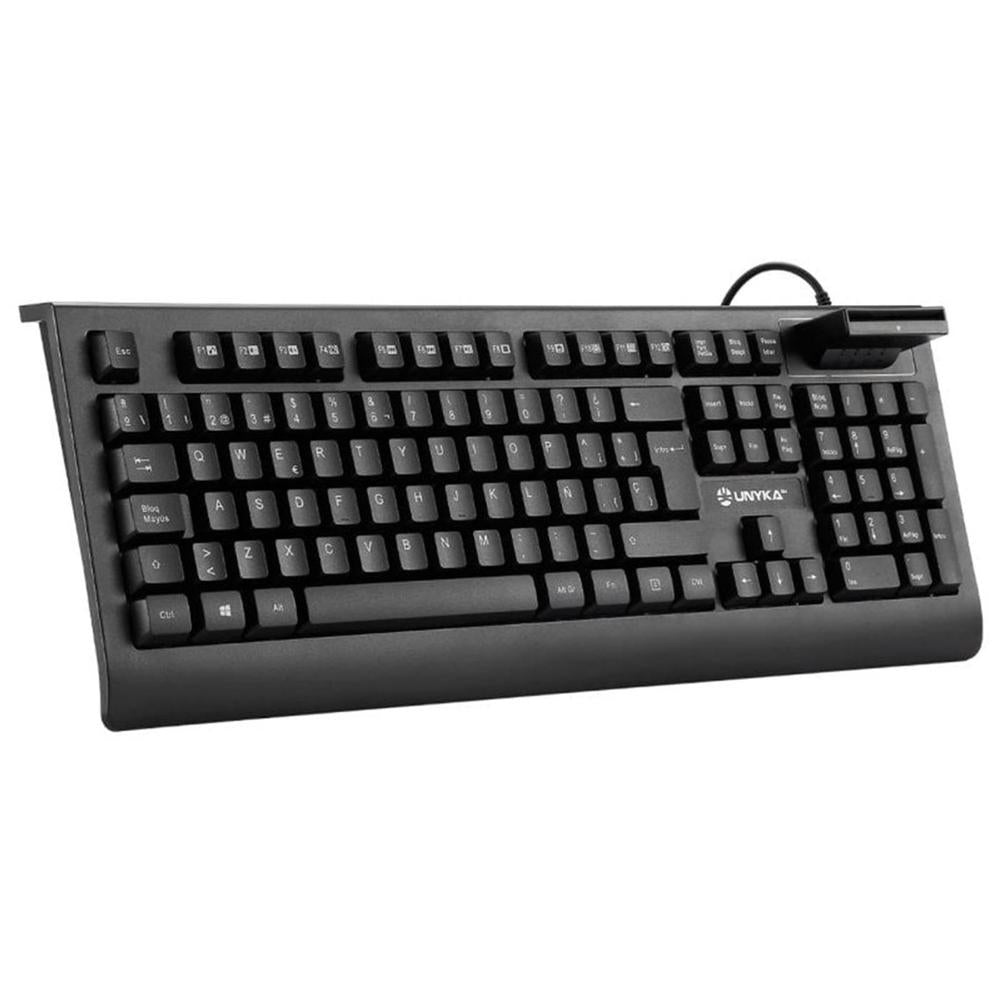 Teclado unykach kb918 usb lector dni Frikytopia