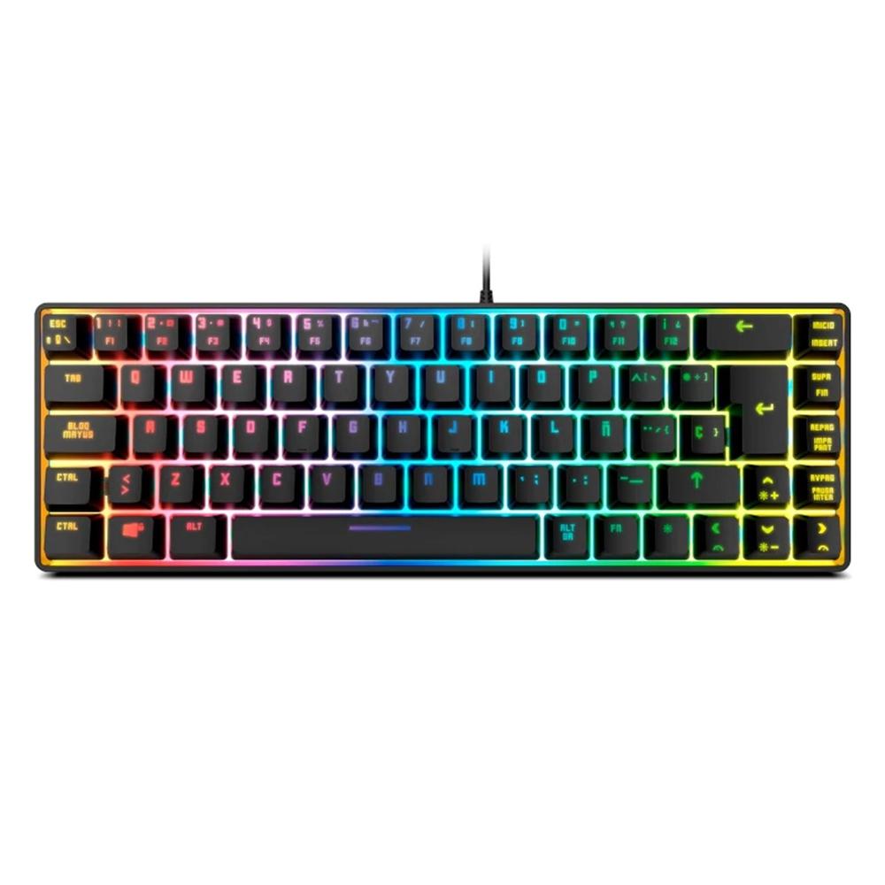 Teclado gaming krom kalista usb Frikytopia