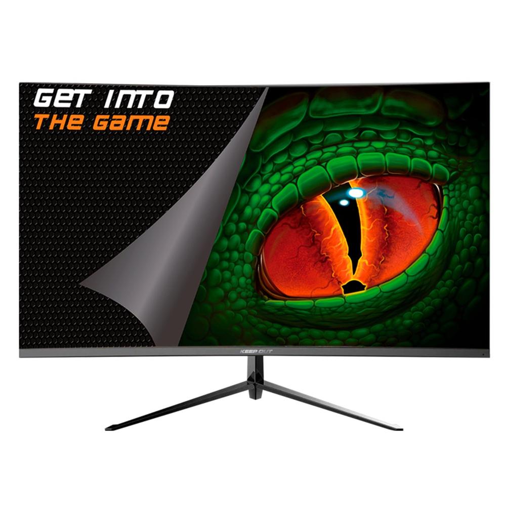 Monitor led gaming 27 pulgadas keep out xgm27cv3 curvo - hva - fhd - hdmi - vga - 120hz - 1ms - vesa 100 x 100 Frikytopia