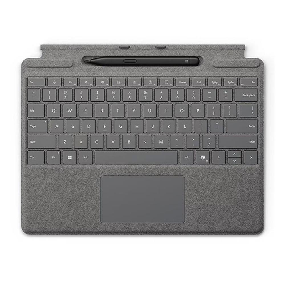 Teclado microsoft surface pro + pen platino Frikytopia