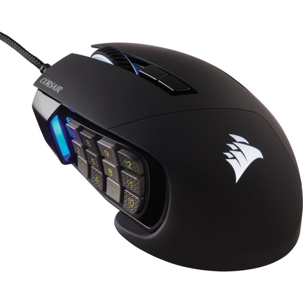 Raton gaming corsair scimitar elite rgb negro Frikytopia