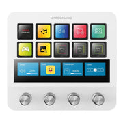 Control deck pro mars gaming msdpro blanco