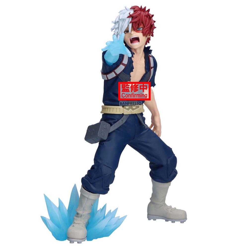 Figura banpresto my hero academia maximatic shoto todoroki ii 21cm Frikytopia