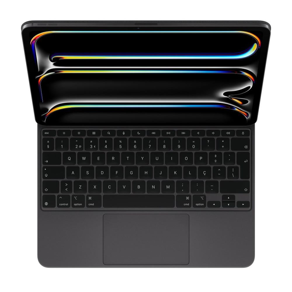 Teclado apple magic keyboard para ipad pro 13 pulgadas negro portugues Frikytopia