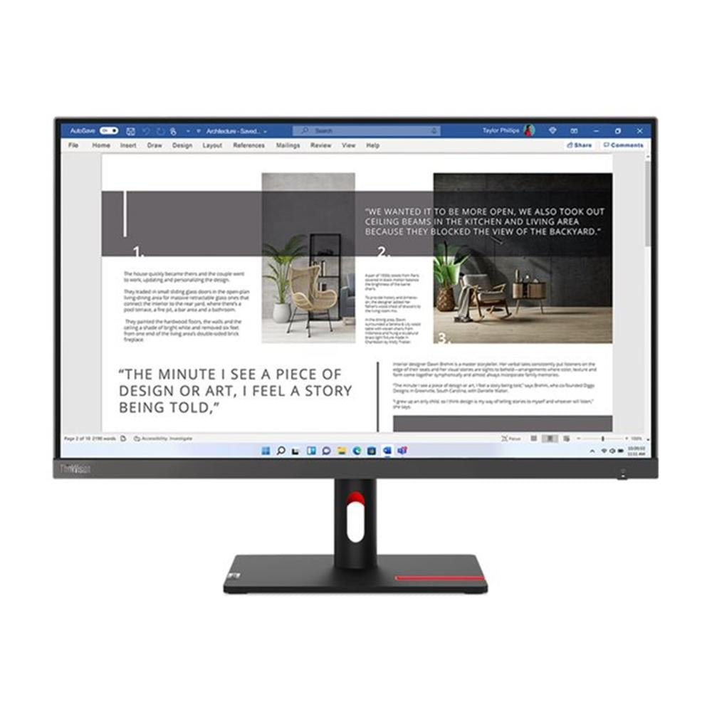 Monitor lenovo thinkvision s27i - 30 27 pulgadas fhd 100hz Frikytopia