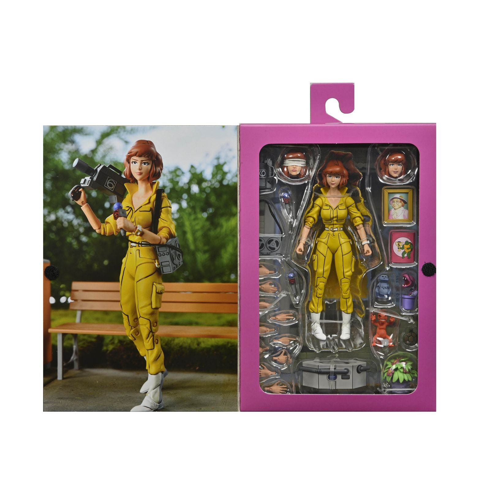 Figura neca teenage mutant ninja turtles mirage comics ultimate april o'neil 17.5cm Frikytopia