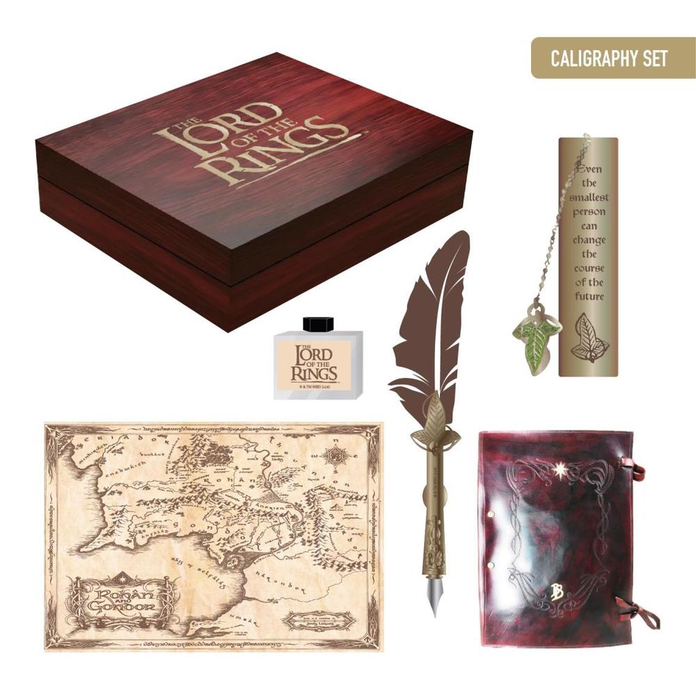 El Señor de los Anillos Set de papelería de caligrafía