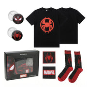 T-shirt curta em malha single jersey set spiderman m