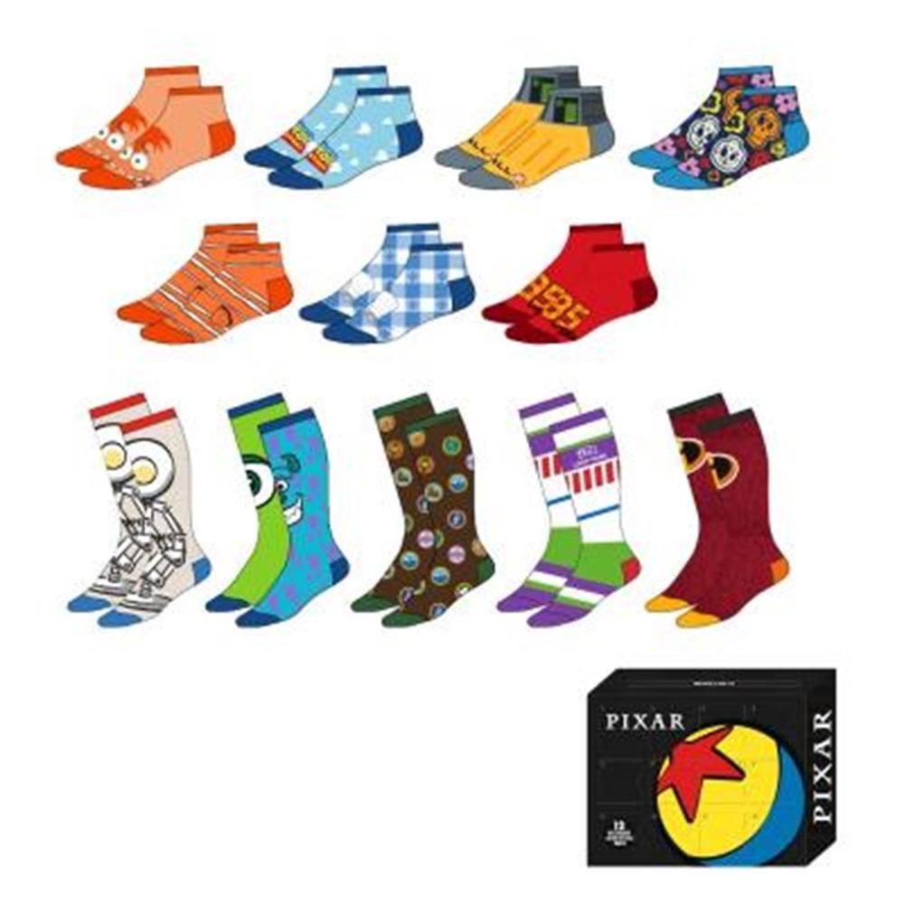 Disney Pixar Calcetines Pack de 12 38-45