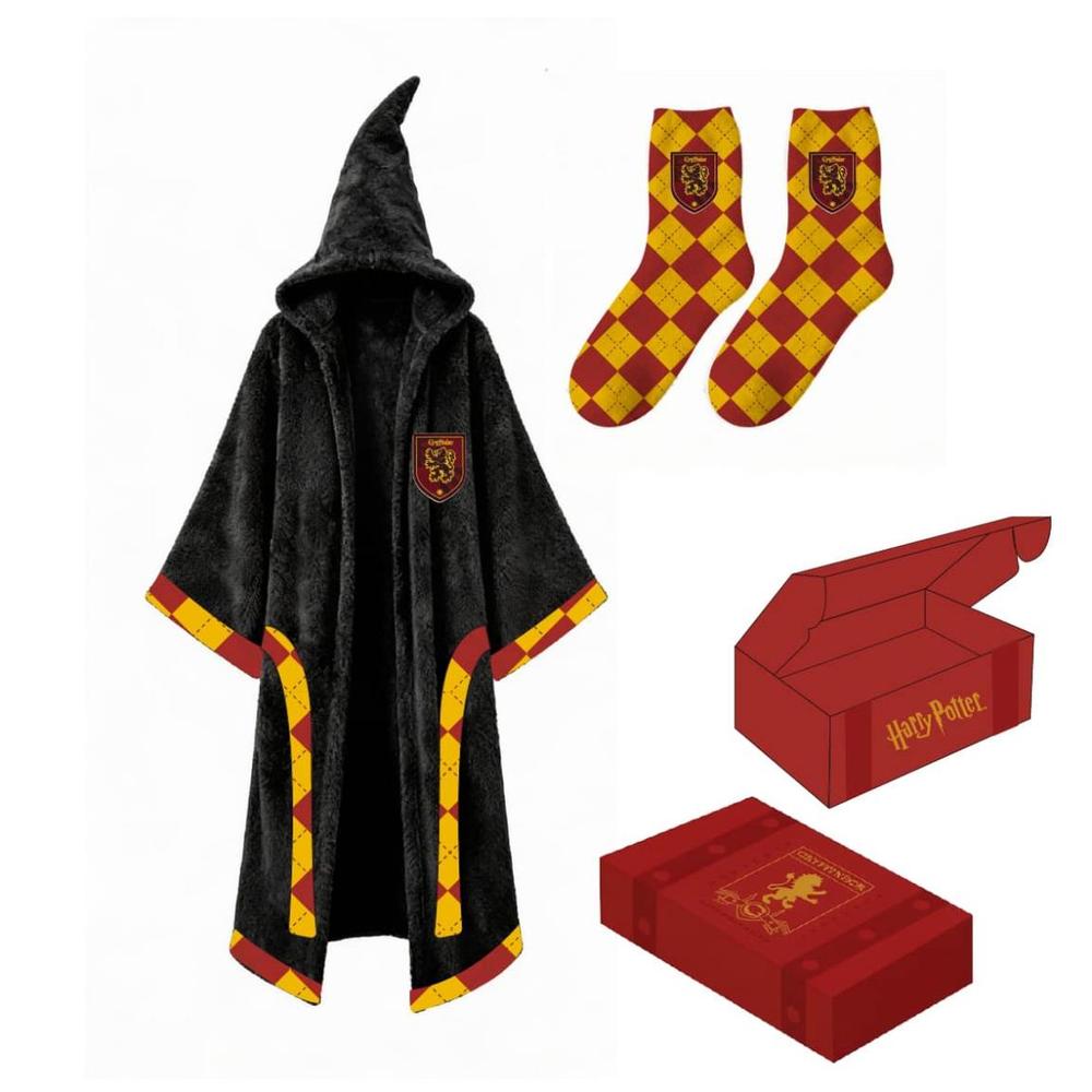 Harry Potter Capa de Vellón & Calcetines Set de Regalo