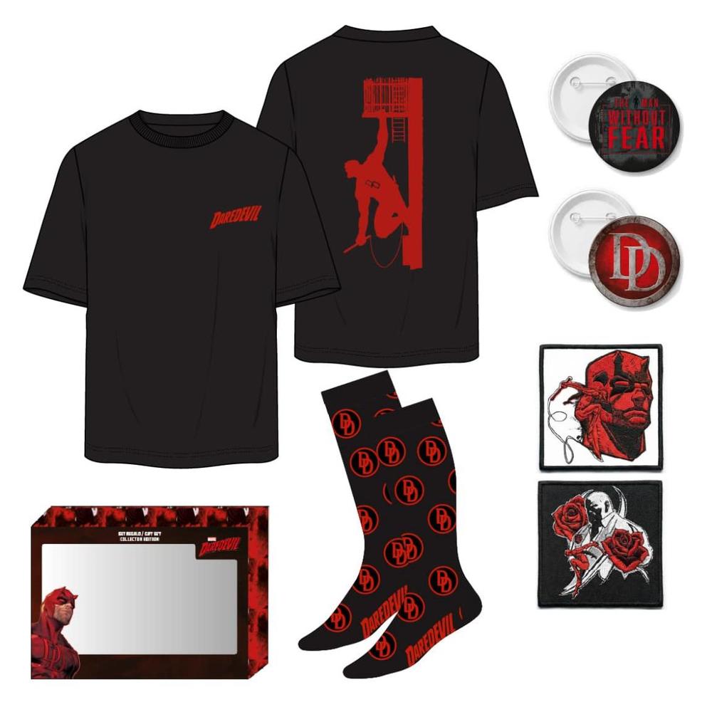 Camiseta corta single jersey set daredevil m Frikytopia