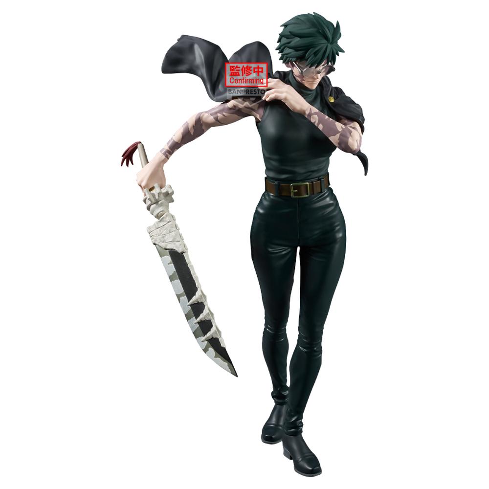 Figura banpresto jujutsu kaisen grandista zen'in maki 26cm Frikytopia