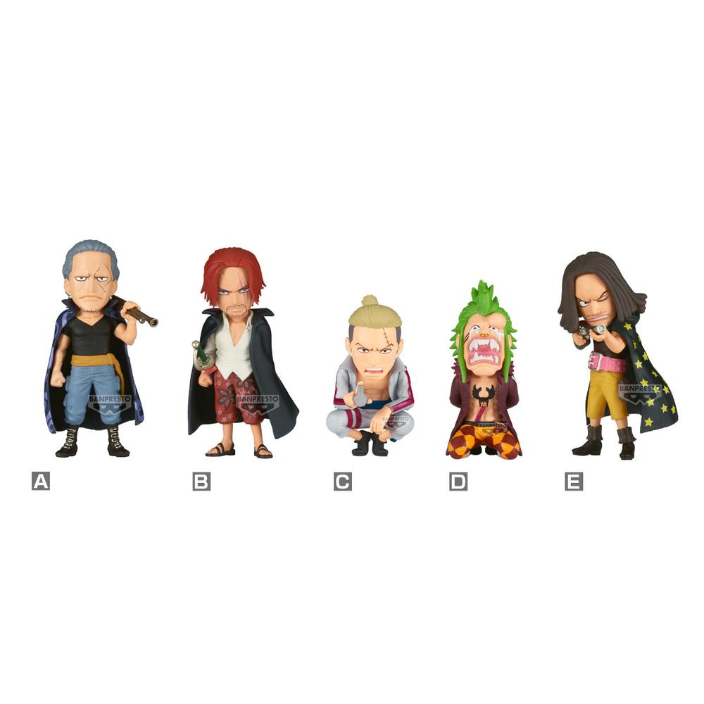 Figura banpresto one piece world collectable figure - red hair pirates vs bartolomeo - Frikytopia