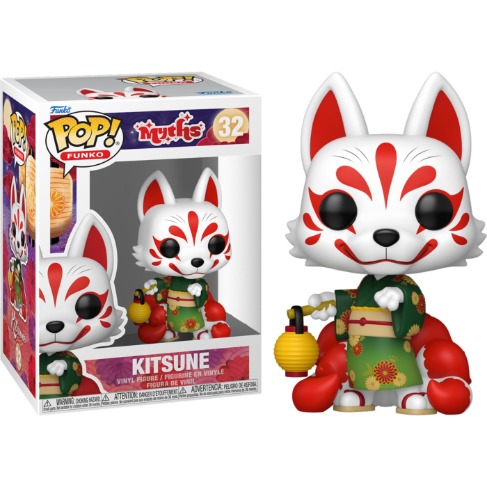 Funko-Legacy POP! Myths Vinyl Figuren Kitsune 9 cm