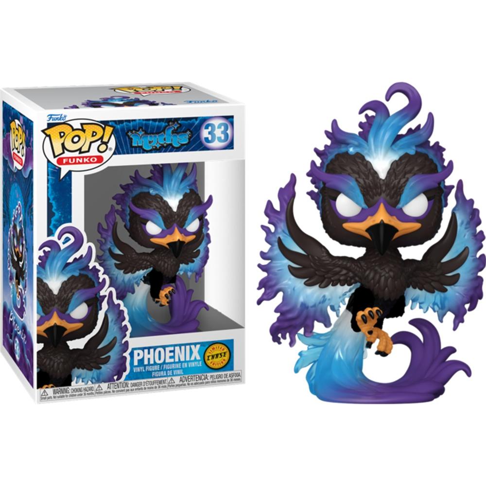 Funko-Legacy POP! Myths Vinyl Figuren Phoenix w/Chase 9 cm Surtido (6)