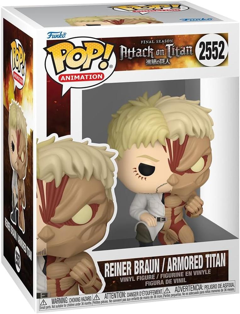 Attack on Titan POP! Animation Vinyl Figura Split- Armor Titan 9 cm