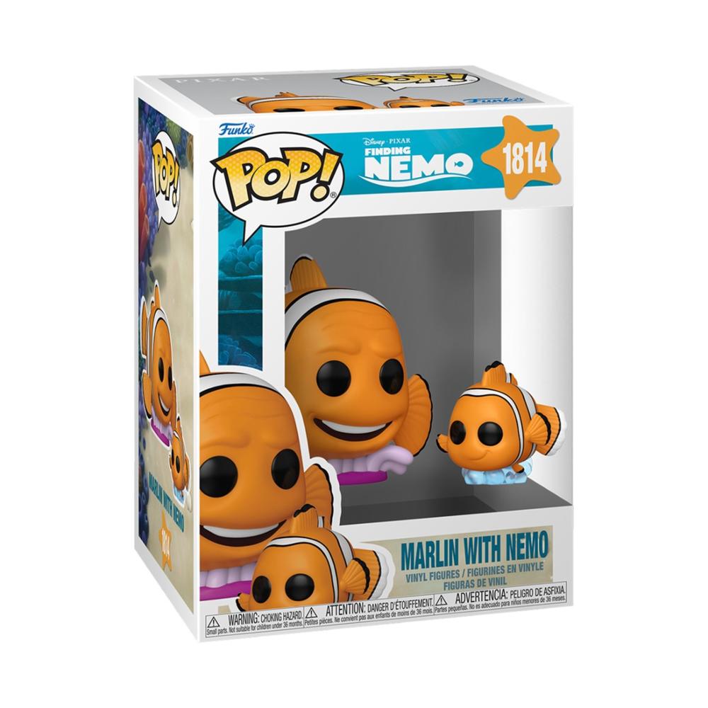 Buscando a Nemo POP! & Buddy Vinyl Figura Marlon w/Nemo 9 cm
