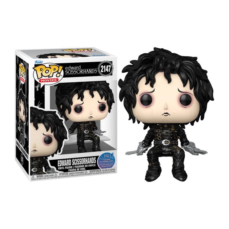 Eduardo Manostijeras POP! Movies Vinyl Figura Edward (Sitting) 9 cm