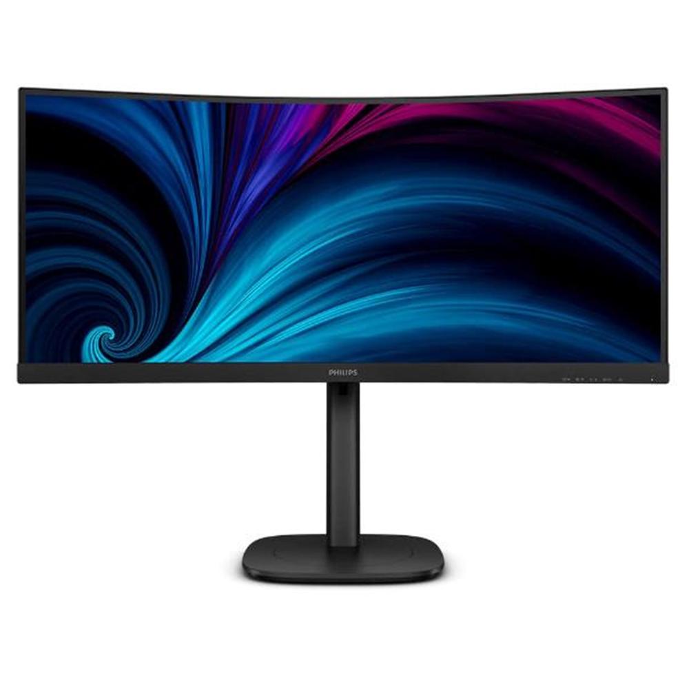 Monitor led 34 pulgadas philips 34b2u3600c - 00 curvo -  va -  wqhd -  dp -  hdmi -  120hz -  vesa 100x100