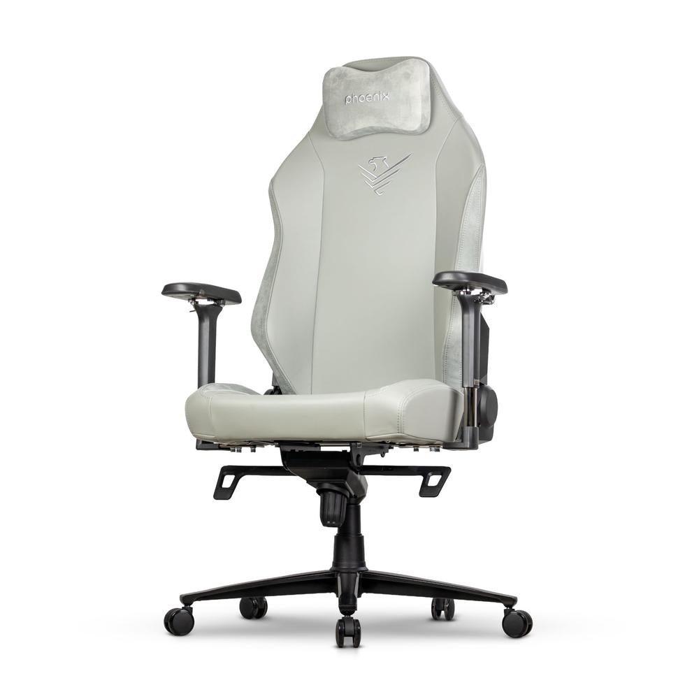 Silla gaming phoenix monarch remaster cuero napa gris talla r Frikytopia