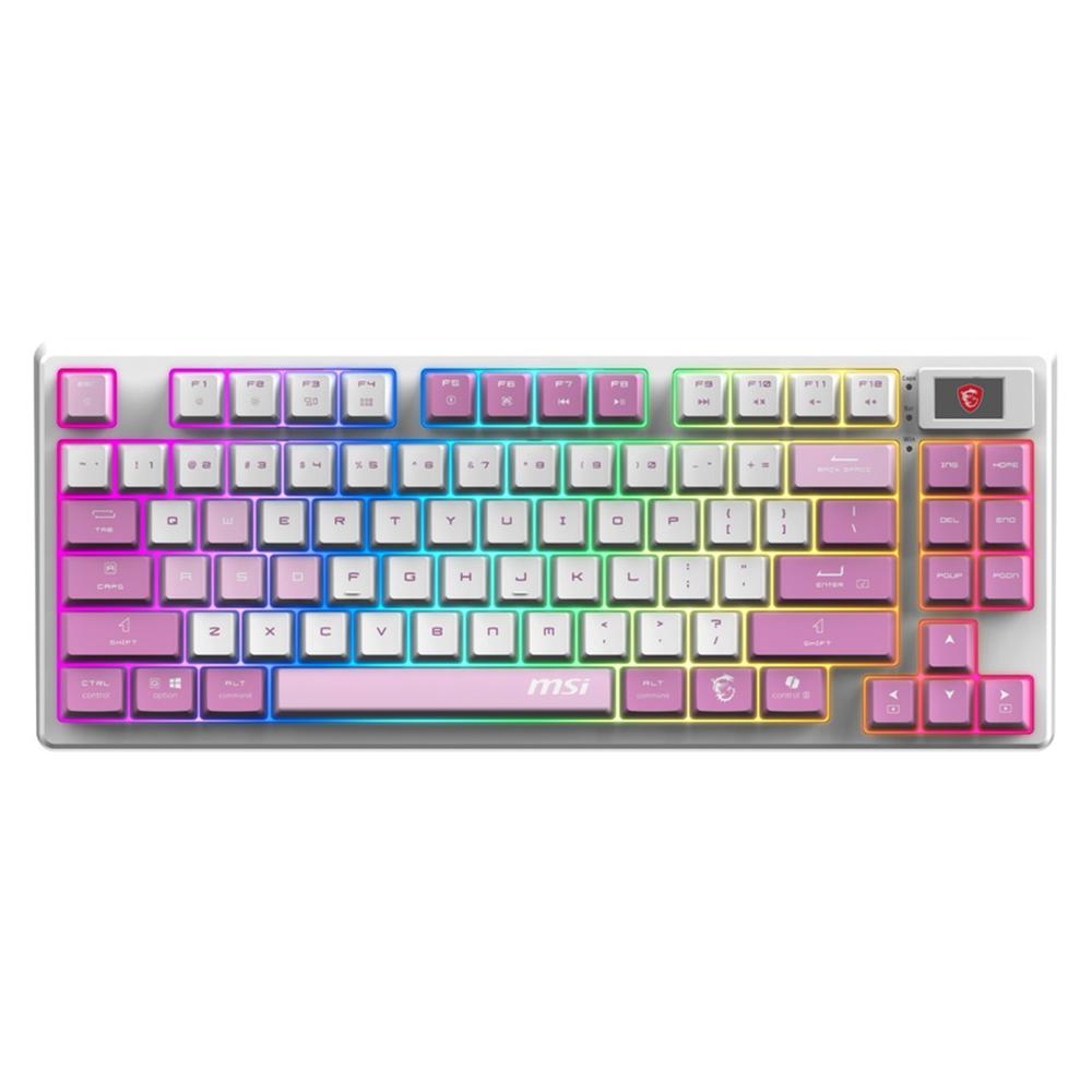 Teclado msi forge gk600 tkl inalambrico Frikytopia