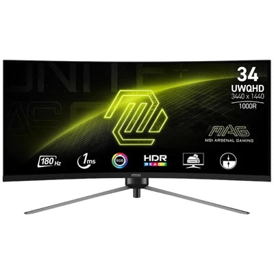 Monitor curvo gaming msi mag345cqrf e20 34 pulgadas uwqhd 200hz Frikytopia