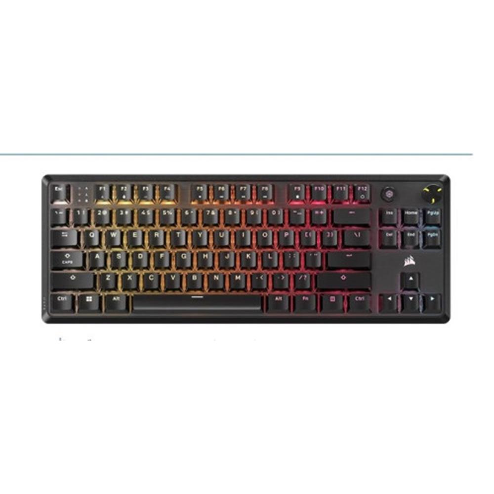 Teclado gaming corsair k70 core tkl rgb negro portugues